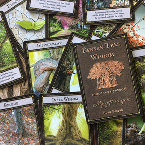 Starter Pack - Banyan Wisdom guidance cards 10 decks plus a shop copy